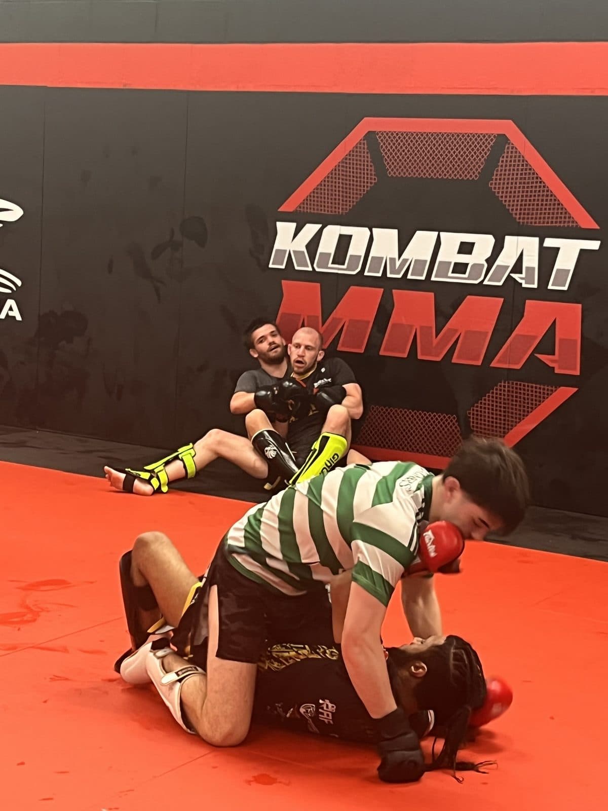 Adults training MMA and grappling at Kombat Martial Arts
